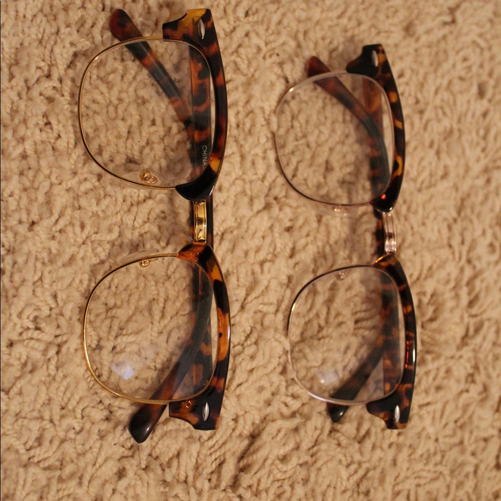 Fake glasses